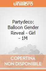 Partydeco: Balloon Gender Reveal - Girl - 1M giochi