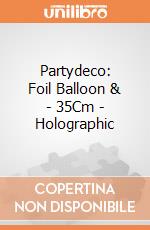Partydeco: Foil Balloon & - 35Cm - Holographic giochi