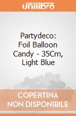 Partydeco: Foil Balloon Candy - 35Cm, Light Blue giochi
