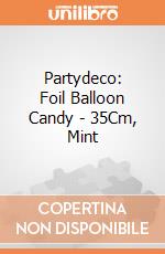 Partydeco: Foil Balloon Candy - 35Cm, Mint giochi