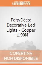 PartyDeco: Decorative Led Lights - Copper - 1.90M giochi