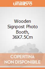 Wooden Signpost Photo Booth, 36X7.5Cm giochi