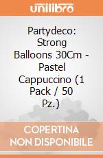 Partydeco: Strong Balloons 30Cm - Pastel Cappuccino (1 Pack / 50 Pz.) giochi