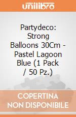 Partydeco: Strong Balloons 30Cm - Pastel Lagoon Blue (1 Pack / 50 Pz.) giochi
