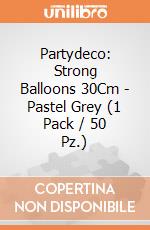 Partydeco: Strong Balloons 30Cm - Pastel Grey (1 Pack / 50 Pz.) giochi