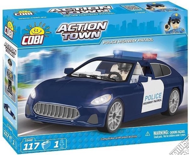 Cobi: Action Town - Police 117 Pcs  gioco