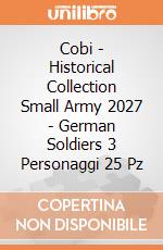 Cobi - Historical Collection Small Army 2027 - German Soldiers 3 Personaggi 25 Pz gioco di Cobi