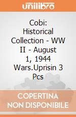 Cobi: Historical Collection - WW II - August 1, 1944 Wars.Uprisin 3 Pcs  giochi