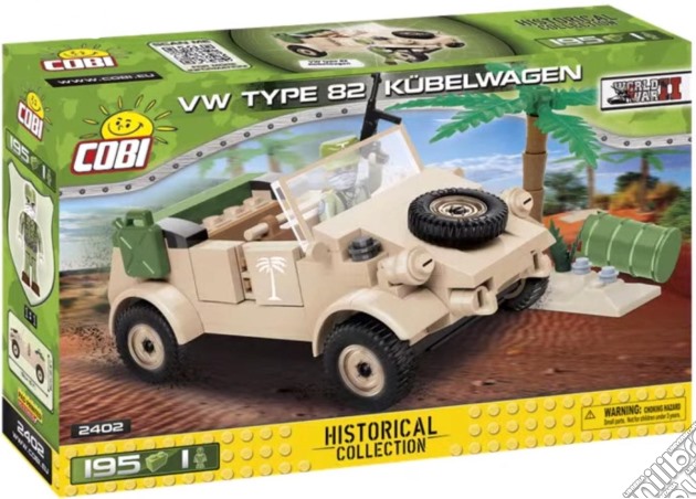 Cobi: World War II - Vw Type 82 Kubelwagen 195 Pz gioco