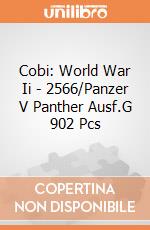 Cobi: World War Ii - 2566/Panzer V Panther Ausf.G 902 Pcs gioco
