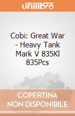 Cobi: Great War - Heavy Tank Mark V 835Kl 835Pcs gioco