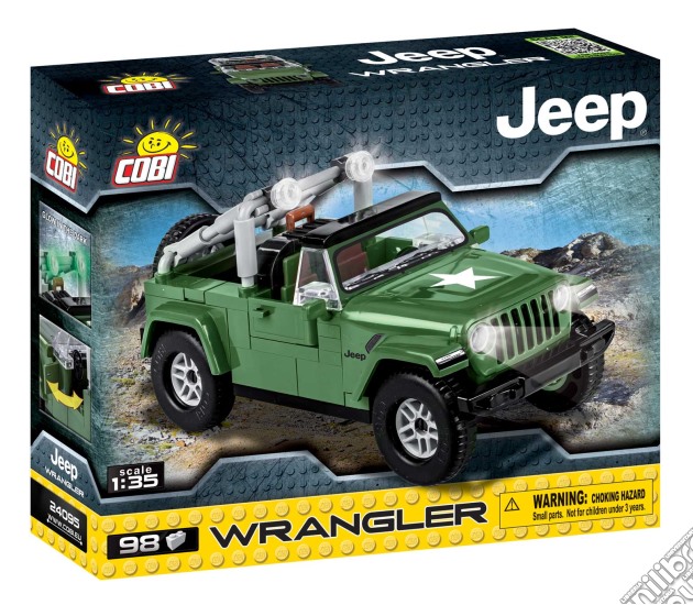 Cobi - Jeep 24095 - Wrangler Military 1:35 105 Pz gioco di Cobi