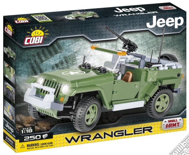 Cobi - 250 Pcs Jeep/24260/ Wrangler Military Creative Power gioco di Dal Negro