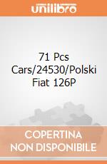 71 Pcs Cars/24530/Polski Fiat 126P gioco di Dal Negro