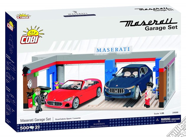 500 Pcs Cars /24568/ Maserati Garage gioco di Dal Negro