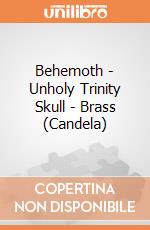 Behemoth - Unholy Trinity Skull - Brass (Candela) gioco di PHM