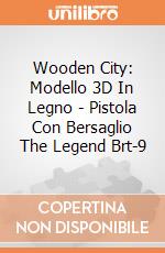 Wooden City: Modello 3D In Legno - Pistola Con Bersaglio The Legend Brt-9 giochi