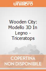 Wooden City: Modello 3D In Legno - Triceratops giochi