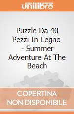 Puzzle Da 40 Pezzi In Legno - Summer Adventure At The Beach giochi