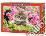 Castorland: Puzzle Da 500 Pezzi - Kitten In Flower Garden giochi
