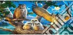 Castorland: Puzzle Da 500 Pezzi - Famiglia Di Gufi giochi
