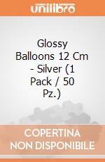 Glossy Balloons 12 Cm - Silver (1 Pack / 50 Pz.) giochi