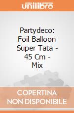 Partydeco: Foil Balloon Super Tata - 45 Cm - Mix giochi