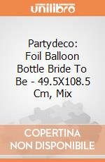 Partydeco: Foil Balloon Bottle Bride To Be - 49.5X108.5 Cm, Mix giochi