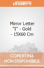 Mirror Letter ''I'' - Gold - 15X60 Cm giochi
