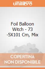 Foil Balloon Witch - 73 -5X101 Cm, Mix giochi