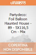 Partydeco: Foil Balloon Haunted House - 89 - 5X116,5 Cm - Mix giochi