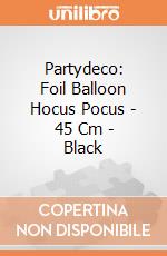 Partydeco: Foil Balloon Hocus Pocus - 45 Cm - Black giochi