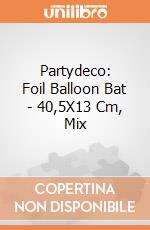 Partydeco: Foil Balloon Bat - 40,5X13 Cm, Mix giochi