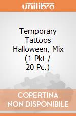 Temporary Tattoos Halloween, Mix (1 Pkt / 20 Pc.) giochi