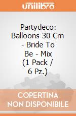 Partydeco: Balloons 30 Cm - Bride To Be - Mix (1 Pack / 6 Pz.) giochi