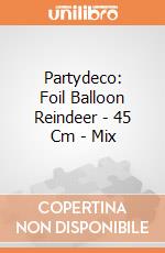 Partydeco: Foil Balloon Reindeer - 45 Cm - Mix giochi