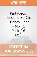 Partydeco: Balloons 30 Cm - Candy Land - Mix (1 Pack / 6 Pz.) giochi