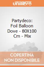 Partydeco: Foil Balloon Dove - 80X100 Cm - Mix giochi