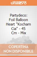 Partydeco: Foil Balloon Heart ''Kocham Cia'' - 45 Cm - Mix giochi