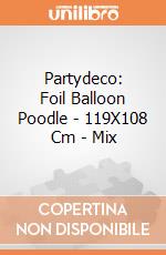Partydeco: Foil Balloon Poodle - 119X108 Cm - Mix giochi