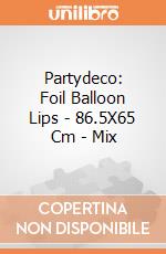 Partydeco: Foil Balloon Lips - 86.5X65 Cm - Mix giochi