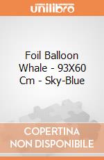 Foil Balloon Whale - 93X60 Cm - Sky-Blue giochi