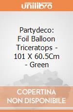 Partydeco: Foil Balloon Triceratops - 101 X 60.5Cm - Green giochi