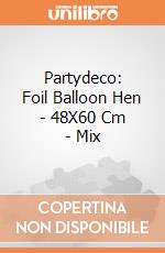 Partydeco: Foil Balloon Hen - 48X60 Cm - Mix giochi