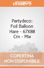 Partydeco: Foil Balloon Hare - 67X88 Cm - Mix giochi