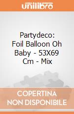 Partydeco: Foil Balloon Oh Baby - 53X69 Cm - Mix giochi