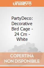 PartyDeco: Decorative Bird Cage - 24 Cm - White giochi