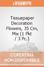 Tissuepaper Decoration Flowers, 35 Cm, Mix (1 Pkt / 3 Pc.) giochi