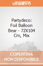 Partydeco: Foil Balloon Bear - 72X104 Cm, Mix giochi