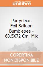 Partydeco: Foil Balloon Bumblebee - 63.5X72 Cm, Mix giochi